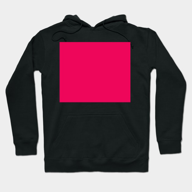 Shocking pink - solid. Hoodie by CreaKat